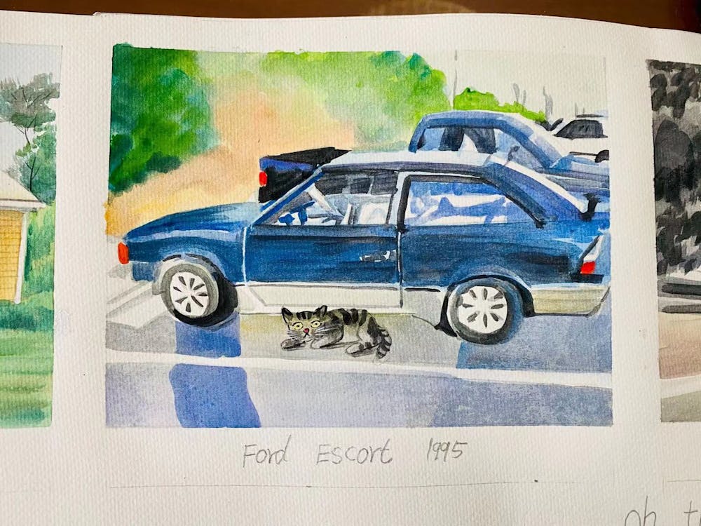 Artist-Rendered Painting