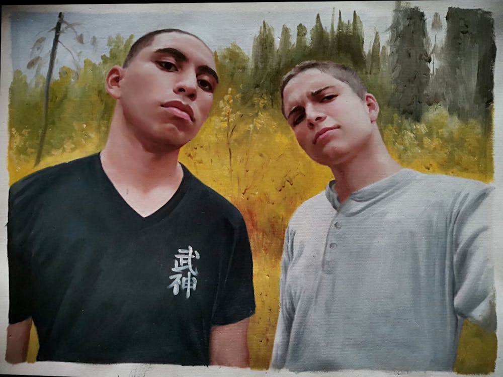 Artist-Rendered Painting