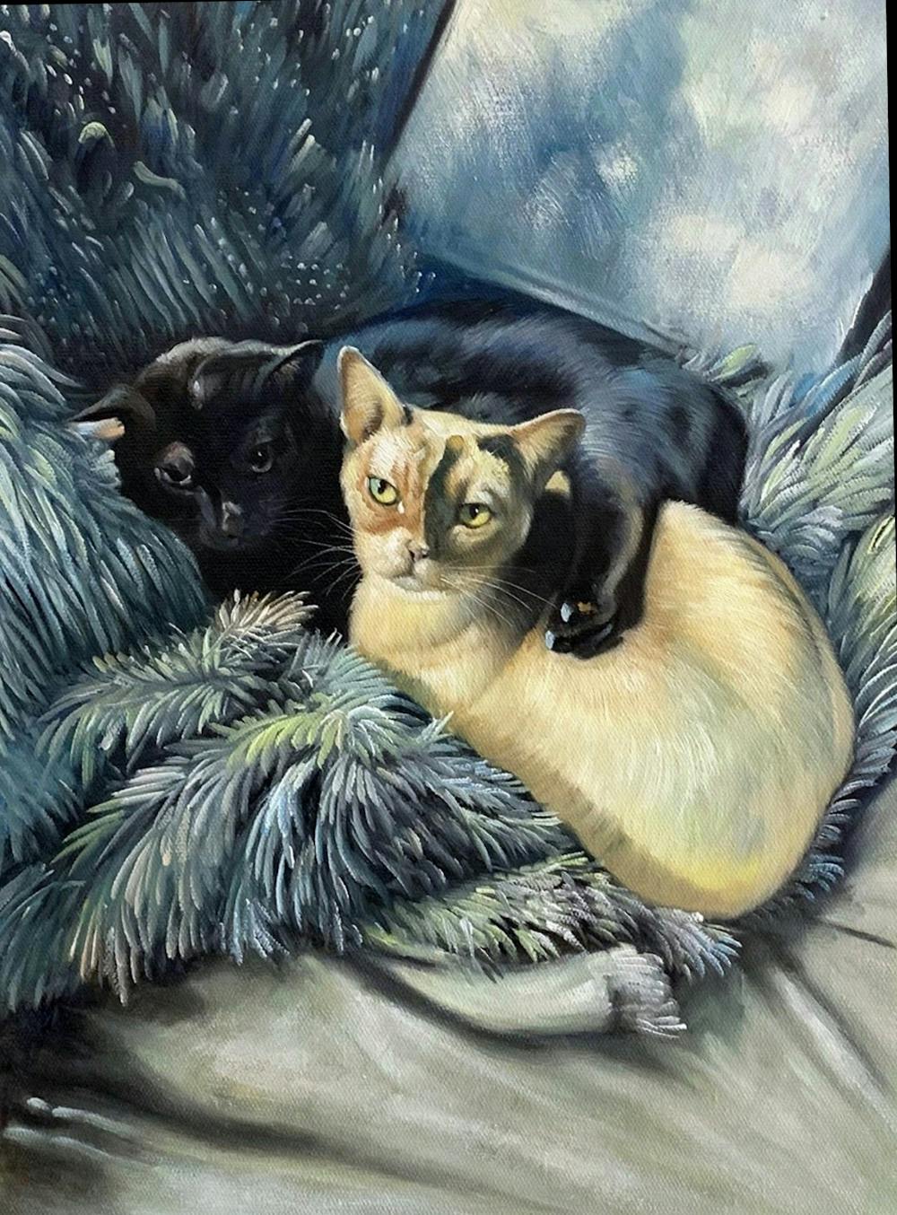 Artist-Rendered Painting