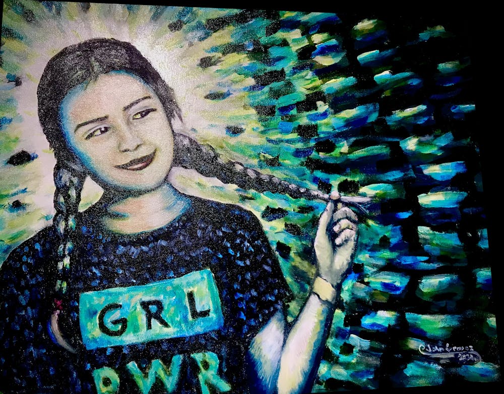 Artist-Rendered Painting