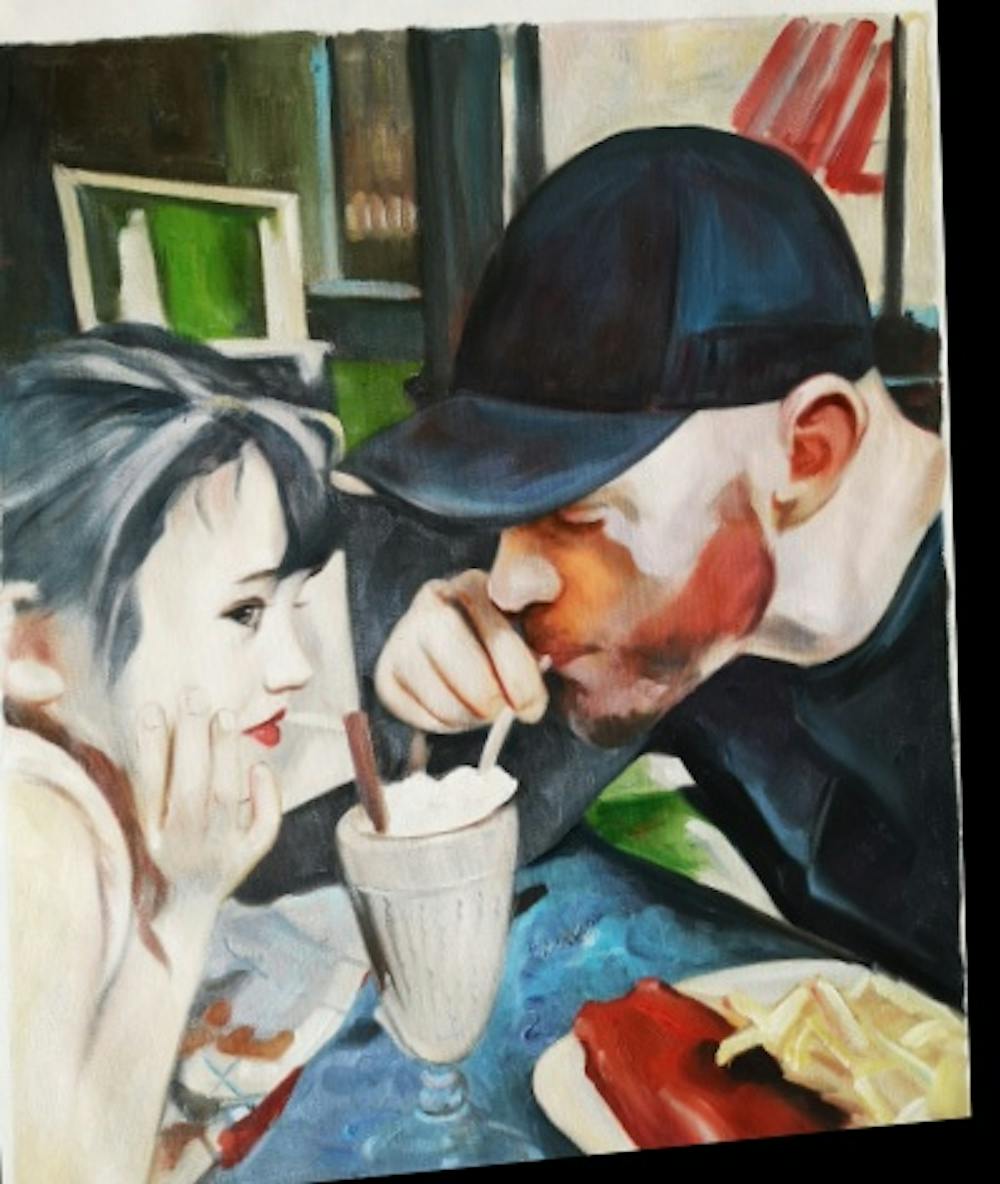 Artist-Rendered Painting