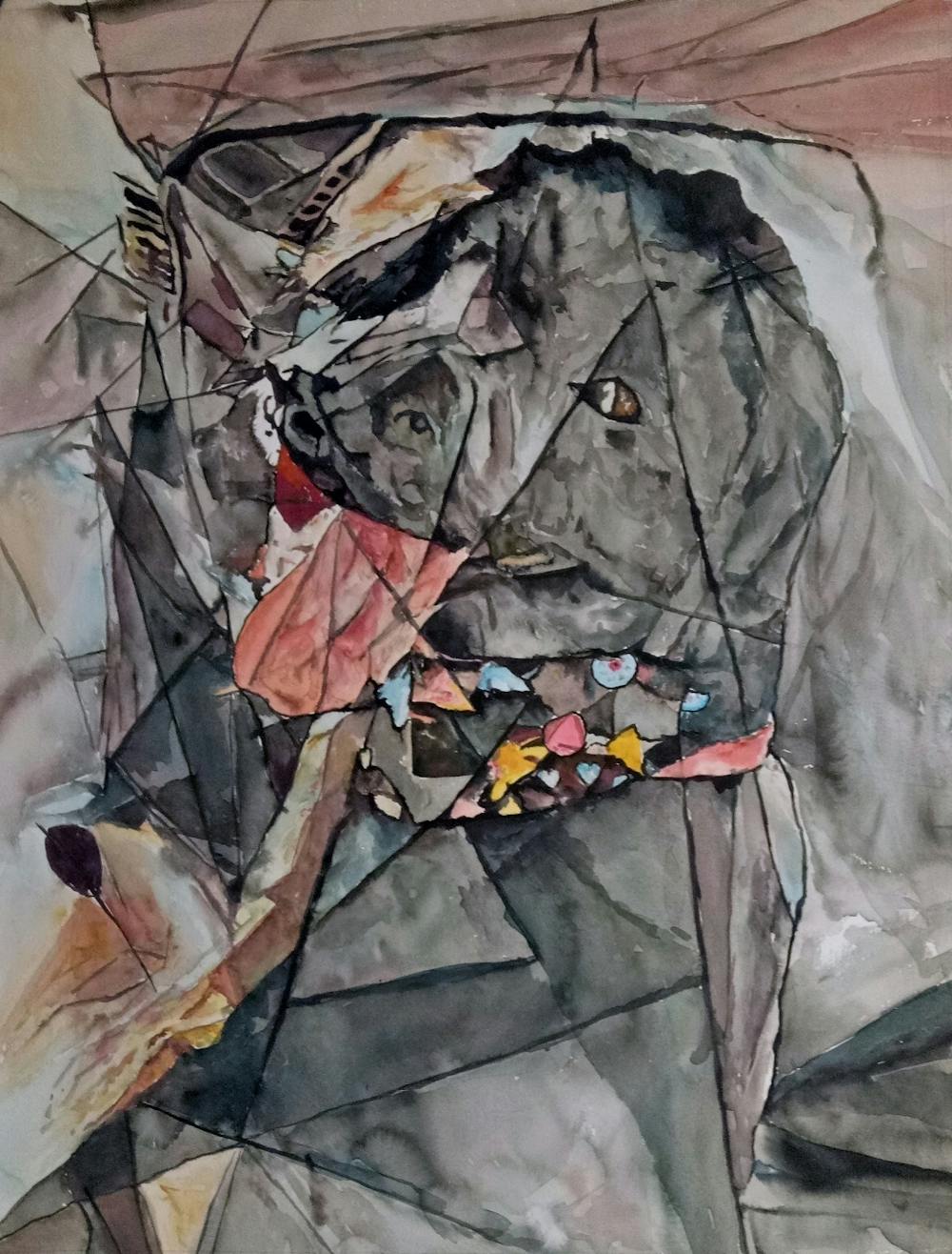 Artist-Rendered Painting