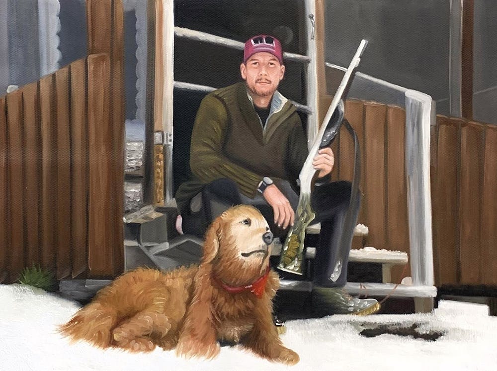 Artist-Rendered Painting