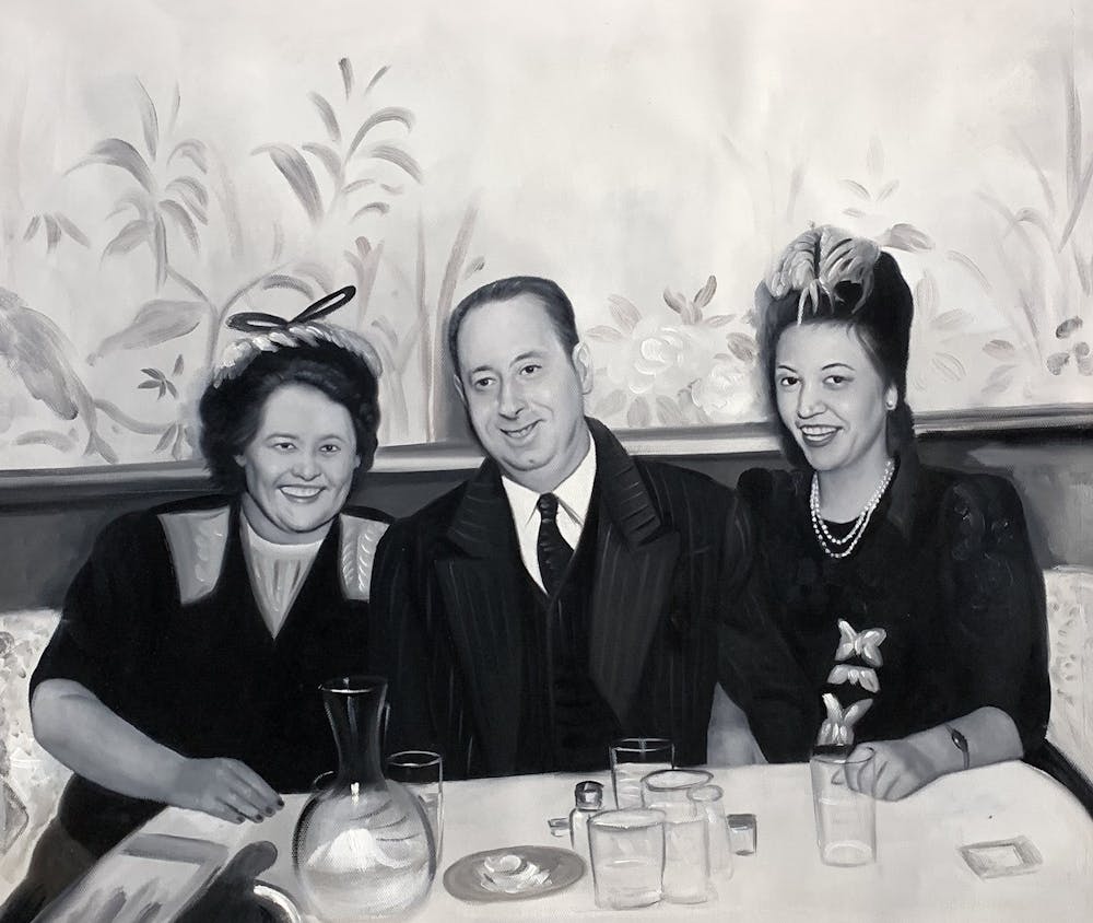 Artist-Rendered Painting