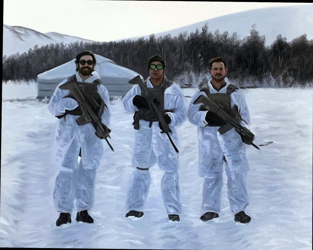 Artist-Rendered Painting