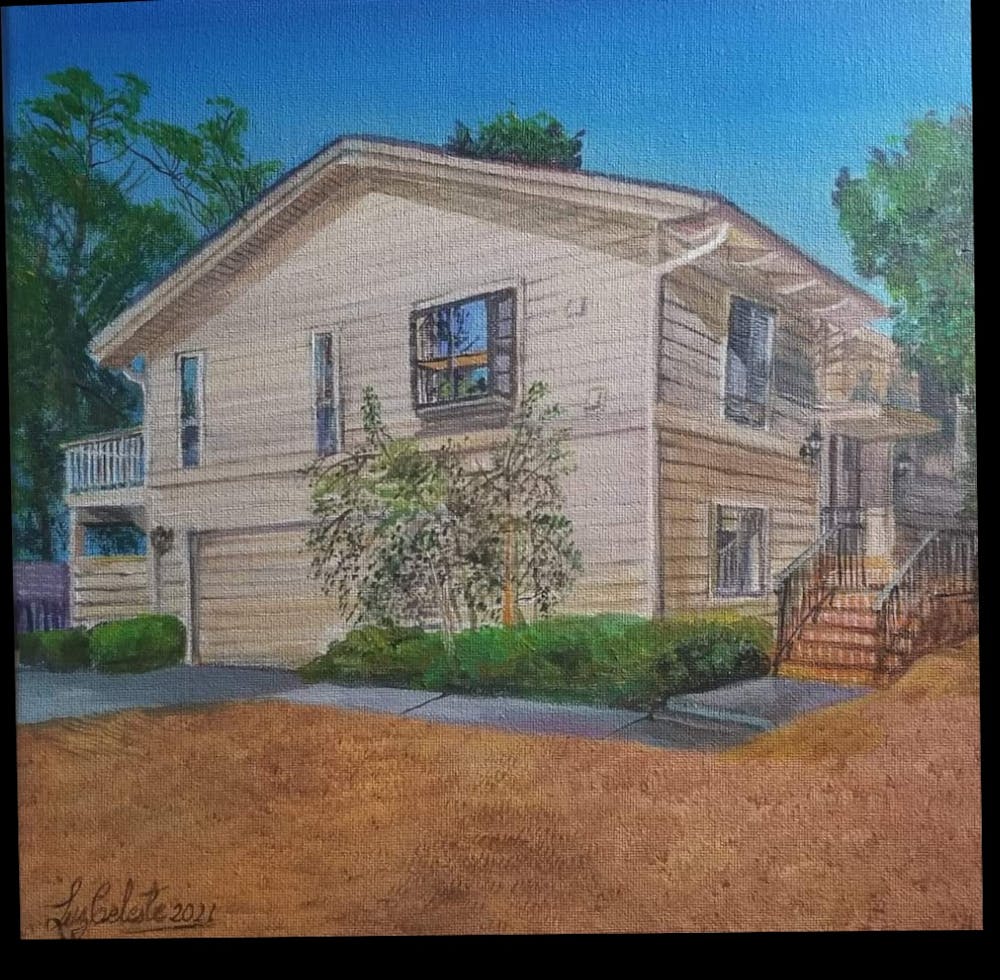 Artist-Rendered Painting