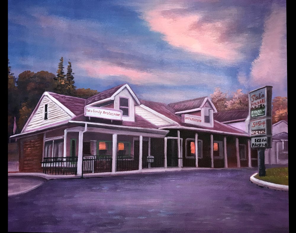 Artist-Rendered Painting