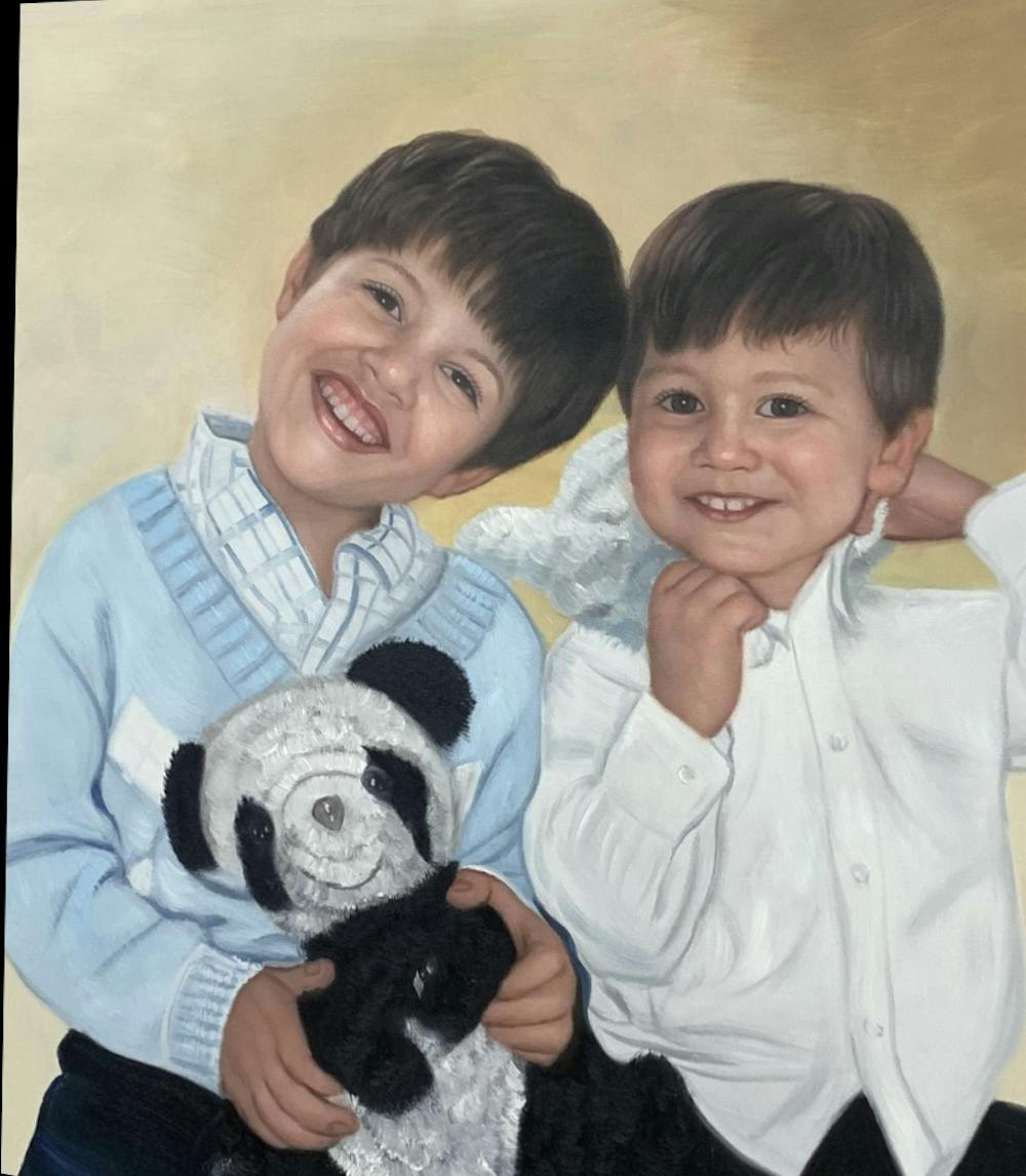 Artist-Rendered Painting