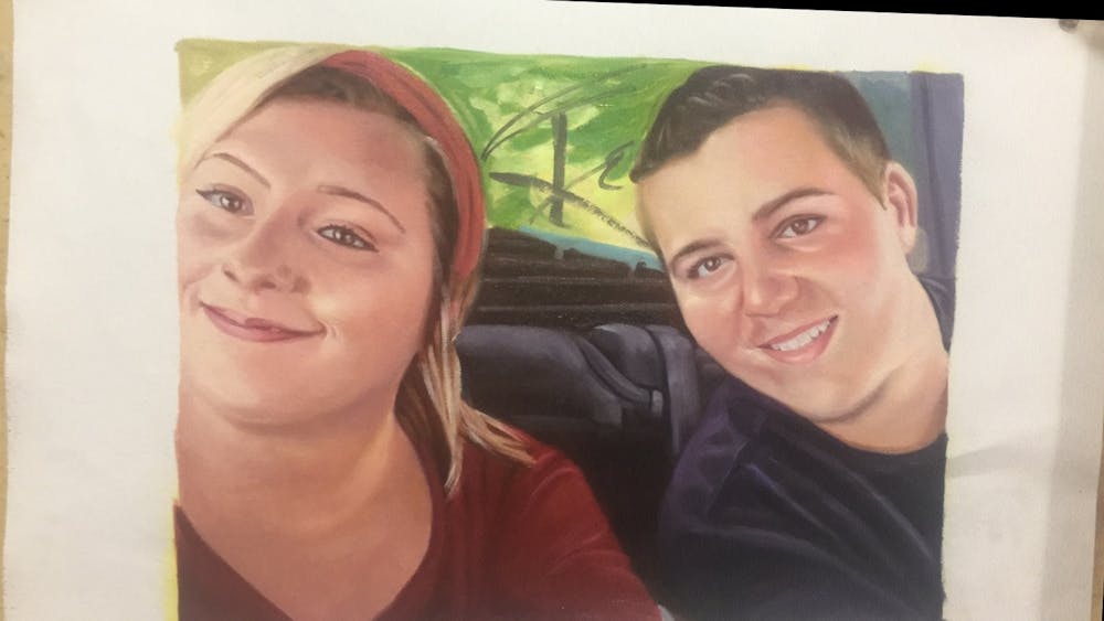 Artist-Rendered Painting