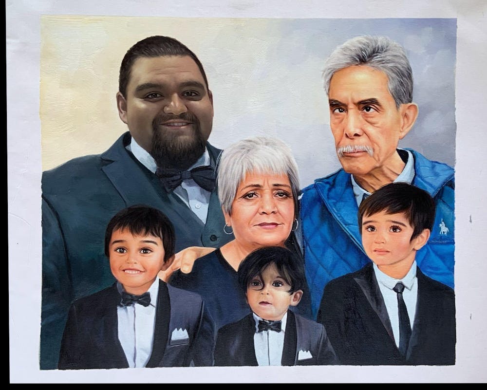 Artist-Rendered Painting