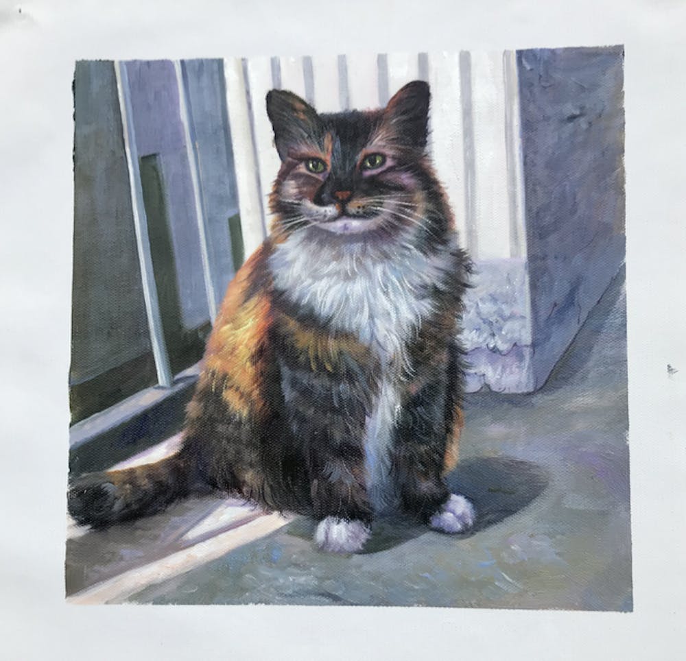 Artist-Rendered Painting