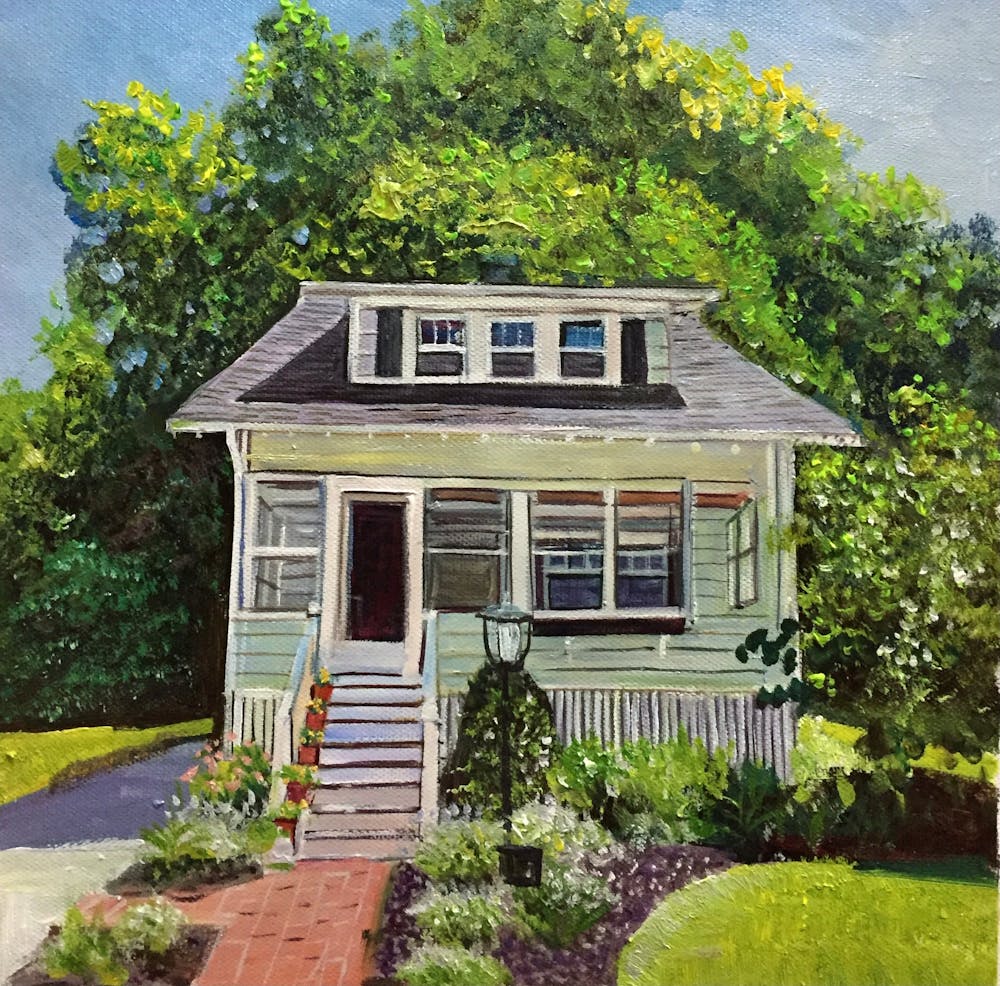 Artist-Rendered Painting