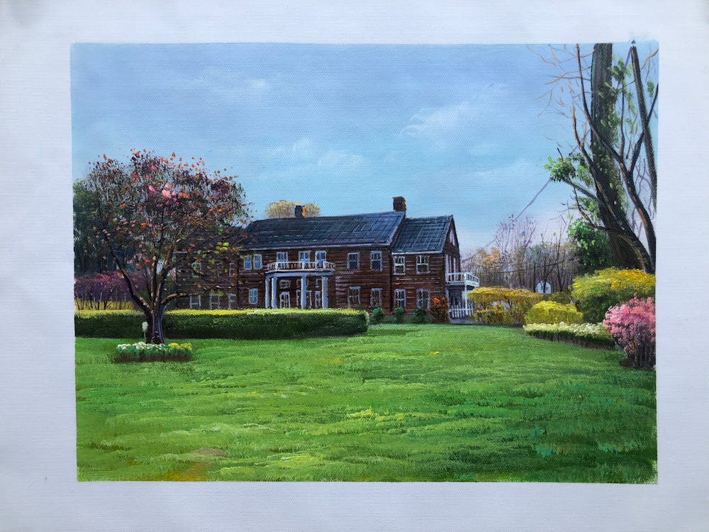 Artist-Rendered Painting