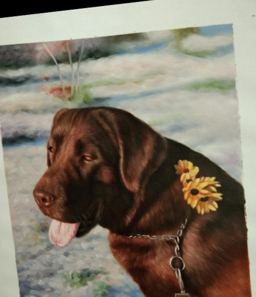 Artist-Rendered Painting