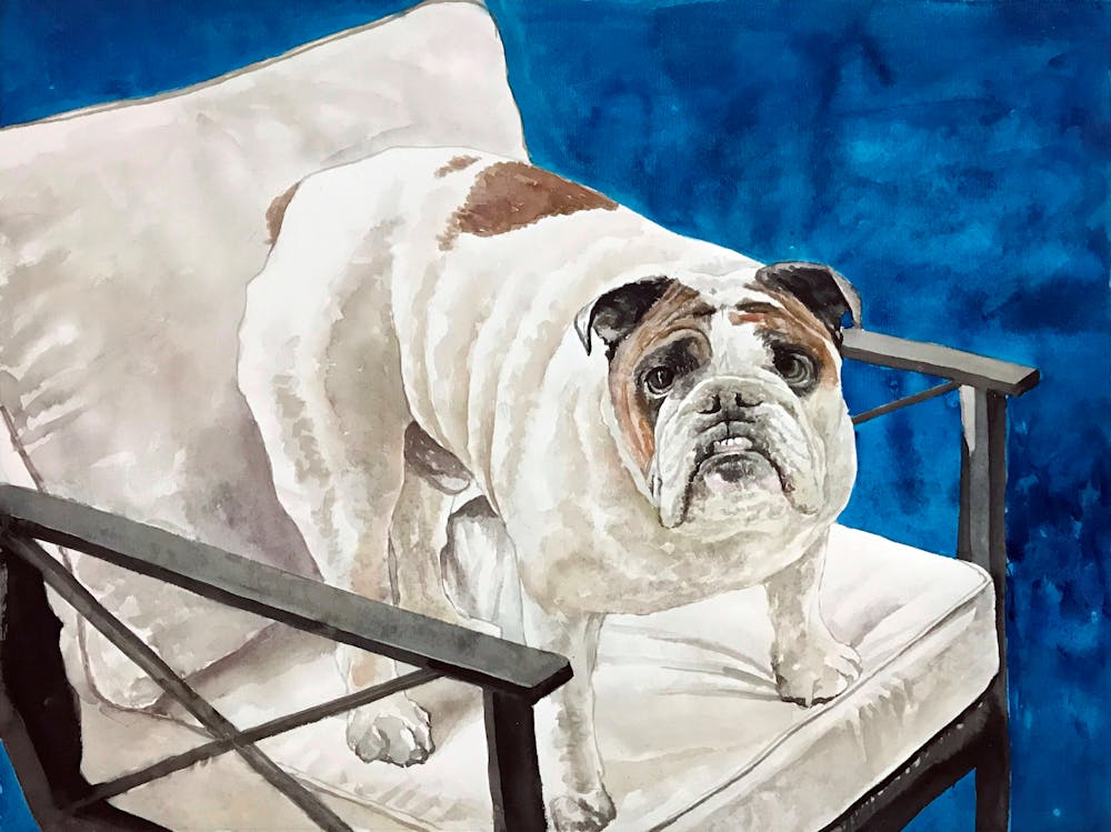 Artist-Rendered Painting