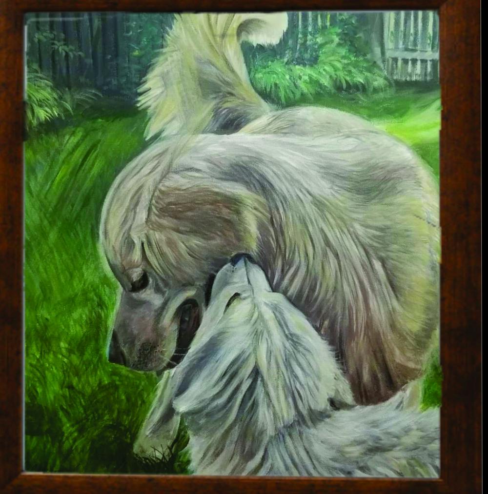 Artist-Rendered Painting