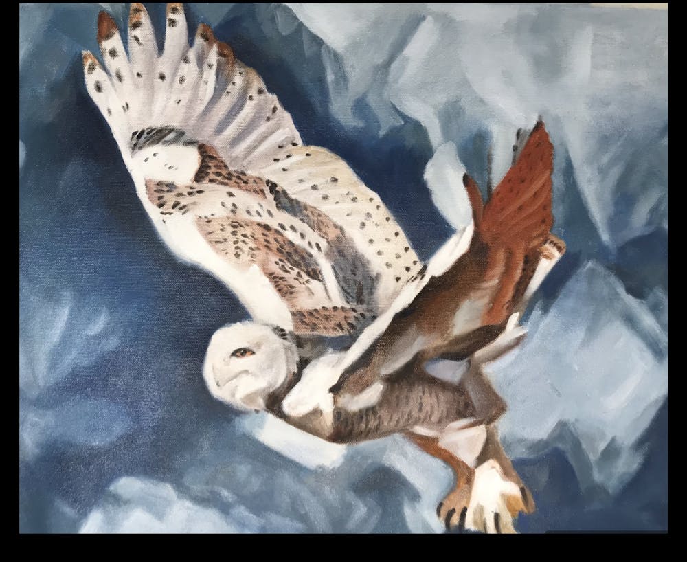 Artist-Rendered Painting