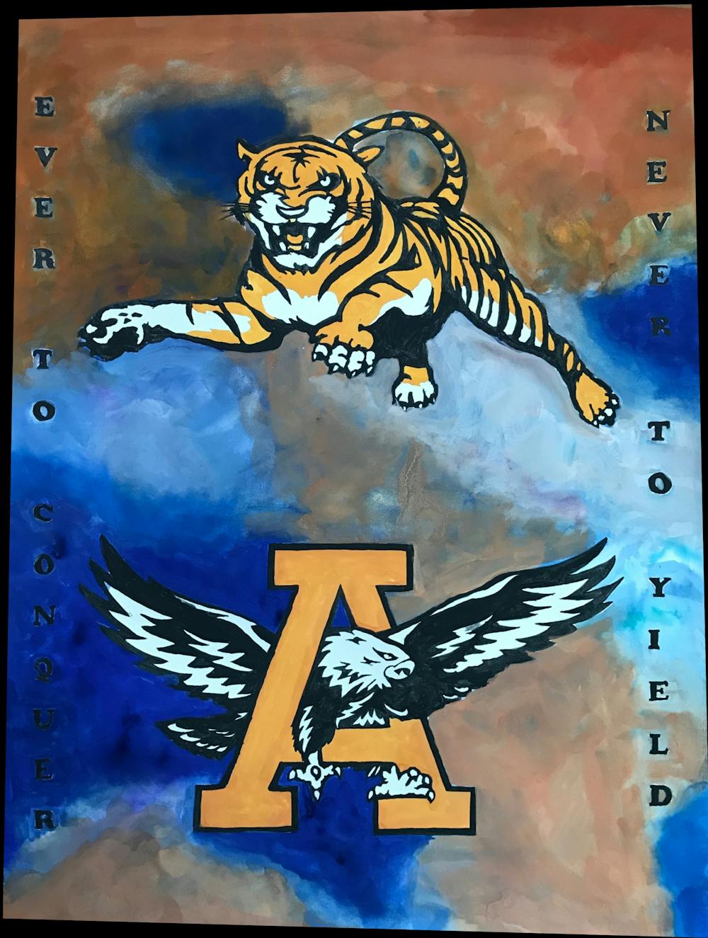 Artist-Rendered Painting