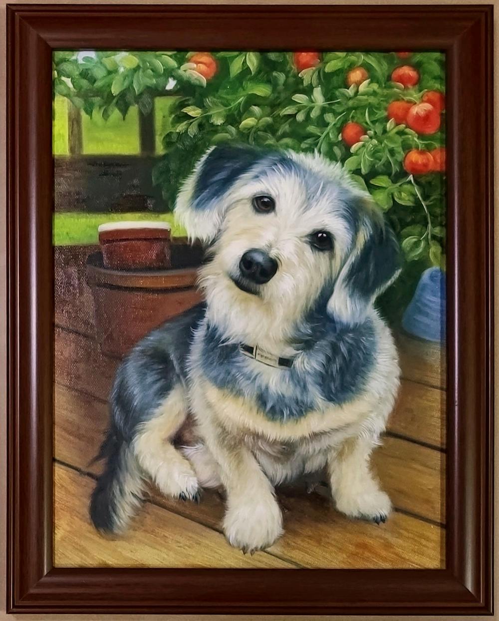 Artist-Rendered Painting