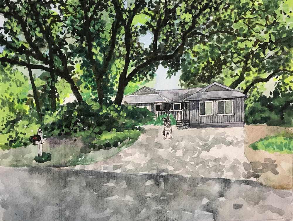 Artist-Rendered Painting