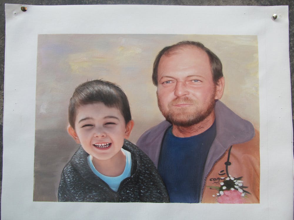 Artist-Rendered Painting