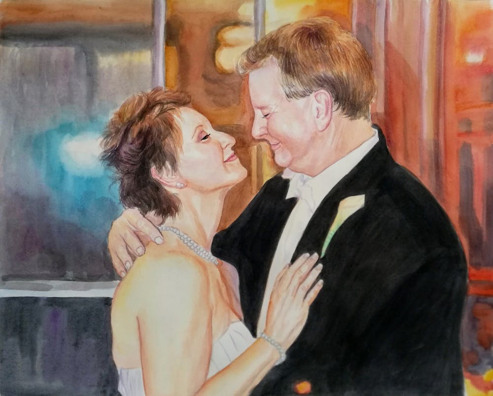 Artist-Rendered Painting