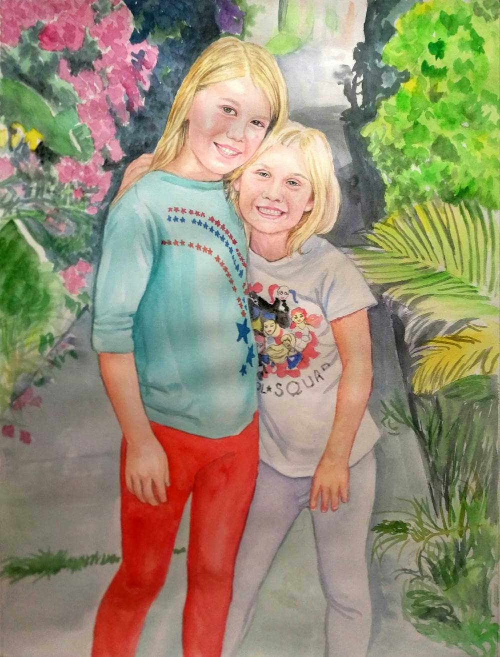 Artist-Rendered Painting