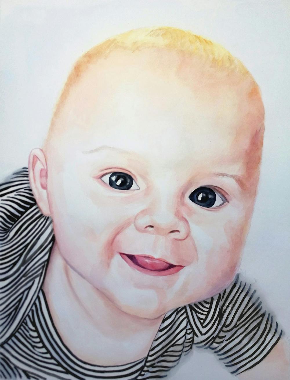 Artist-Rendered Painting