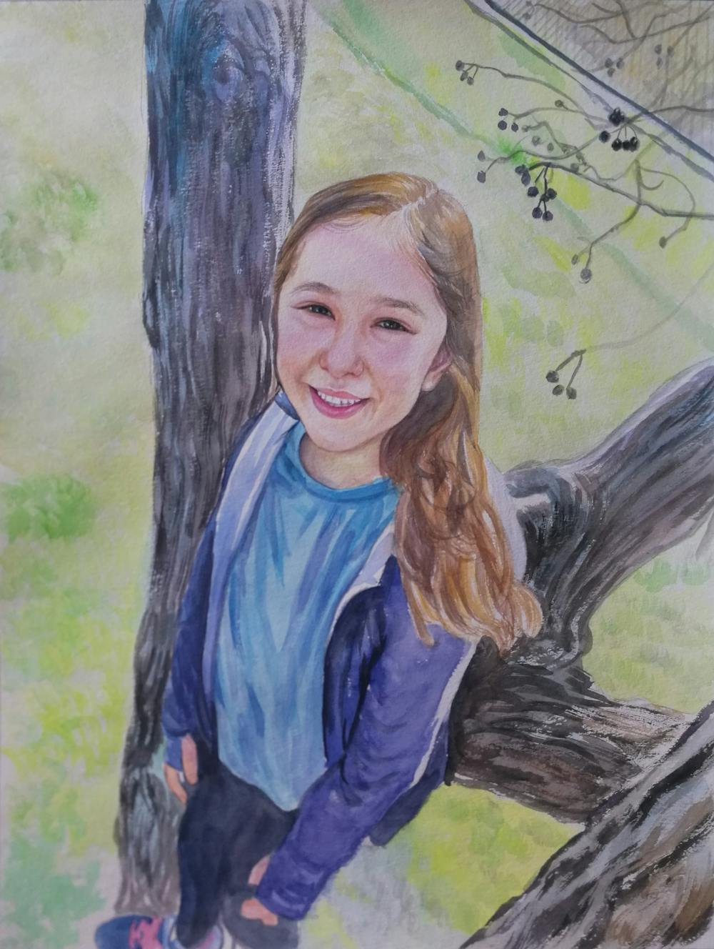 Artist-Rendered Painting