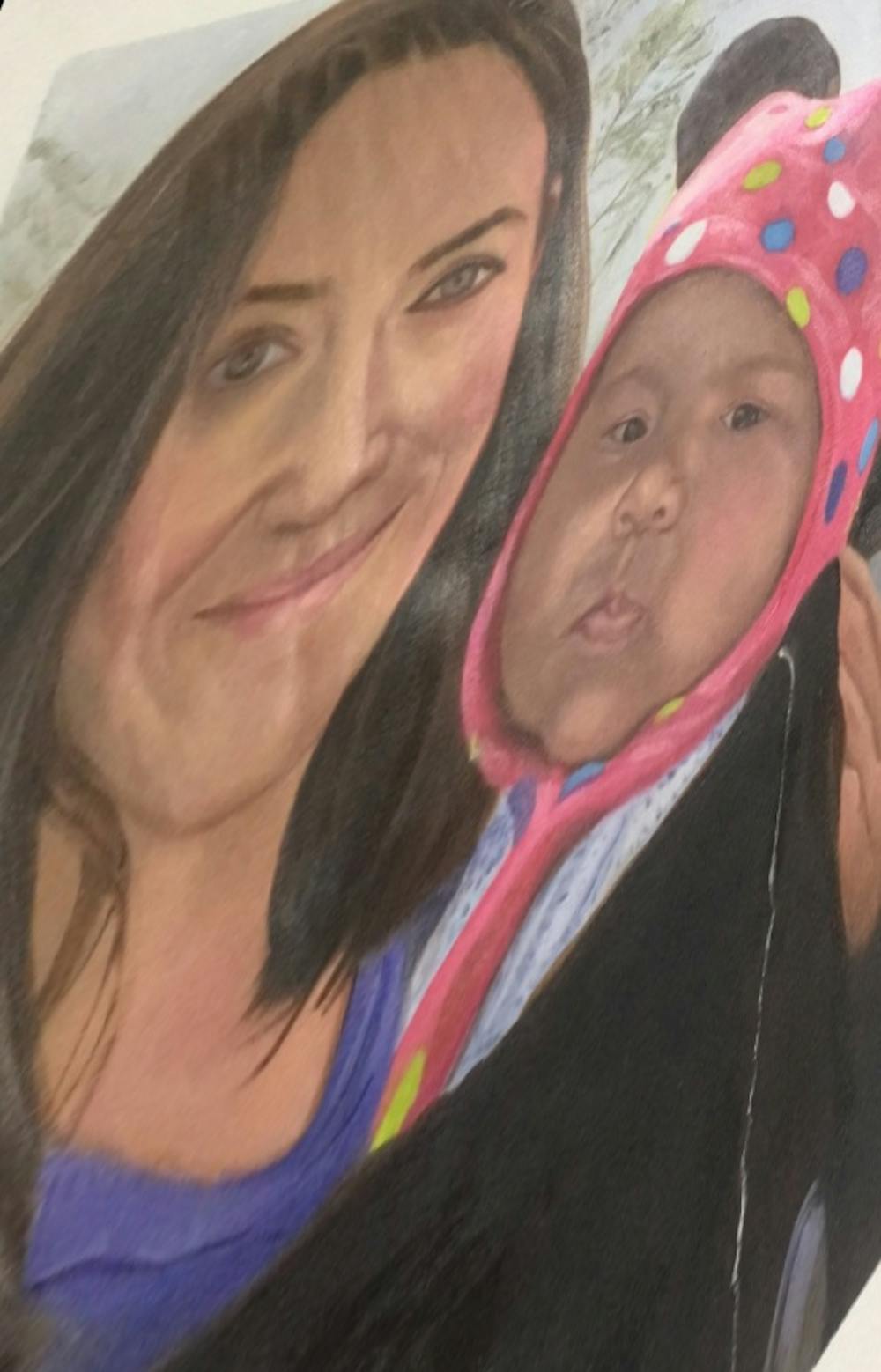 Artist-Rendered Painting