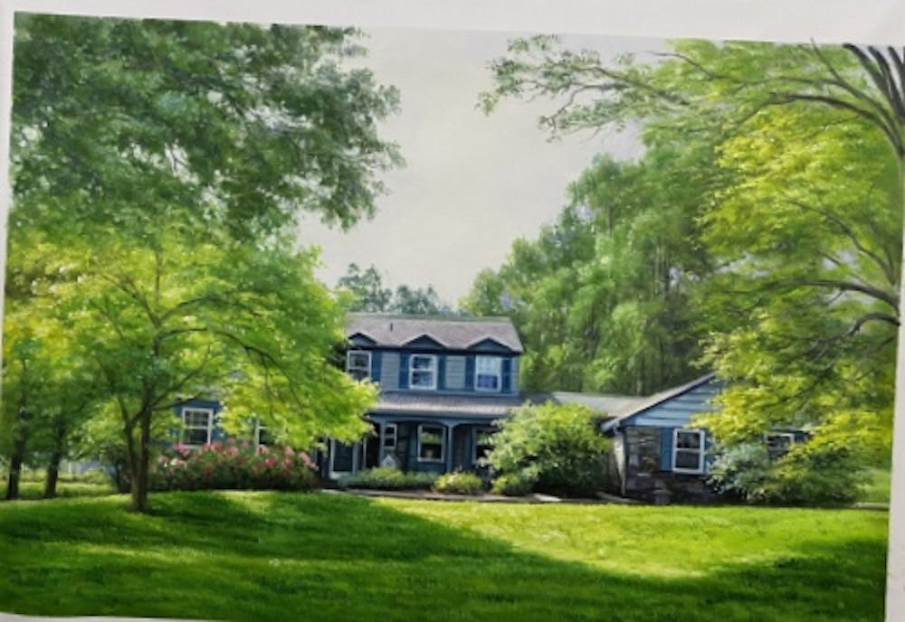 Artist-Rendered Painting