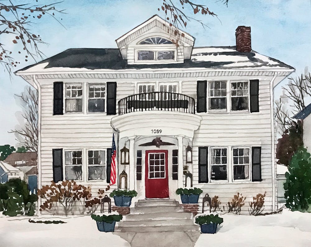 Artist-Rendered Painting