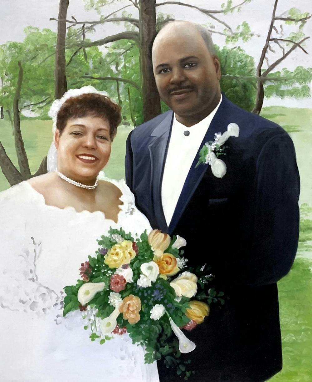 Artist-Rendered Painting