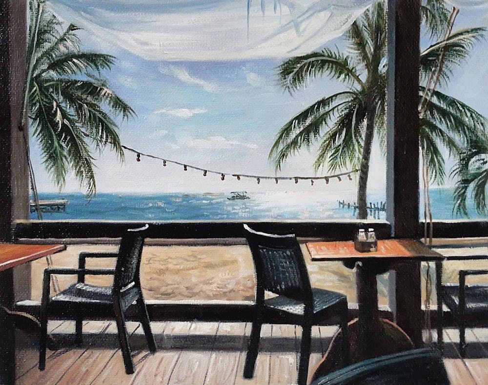 Artist-Rendered Painting