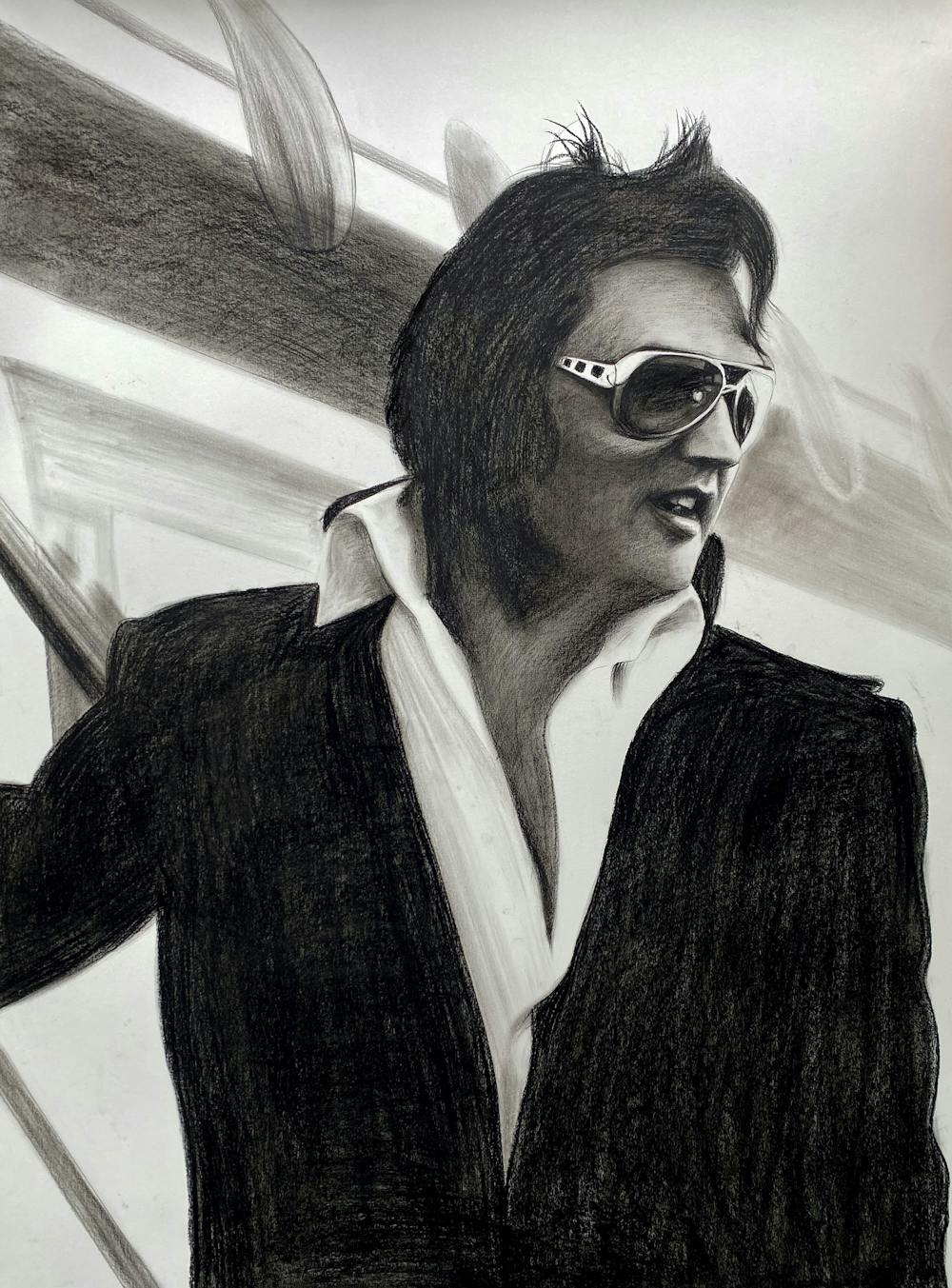 Artist-Rendered Painting