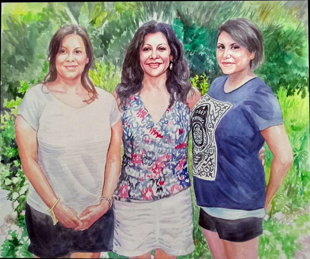 Artist-Rendered Painting