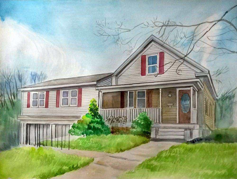 Artist-Rendered Painting