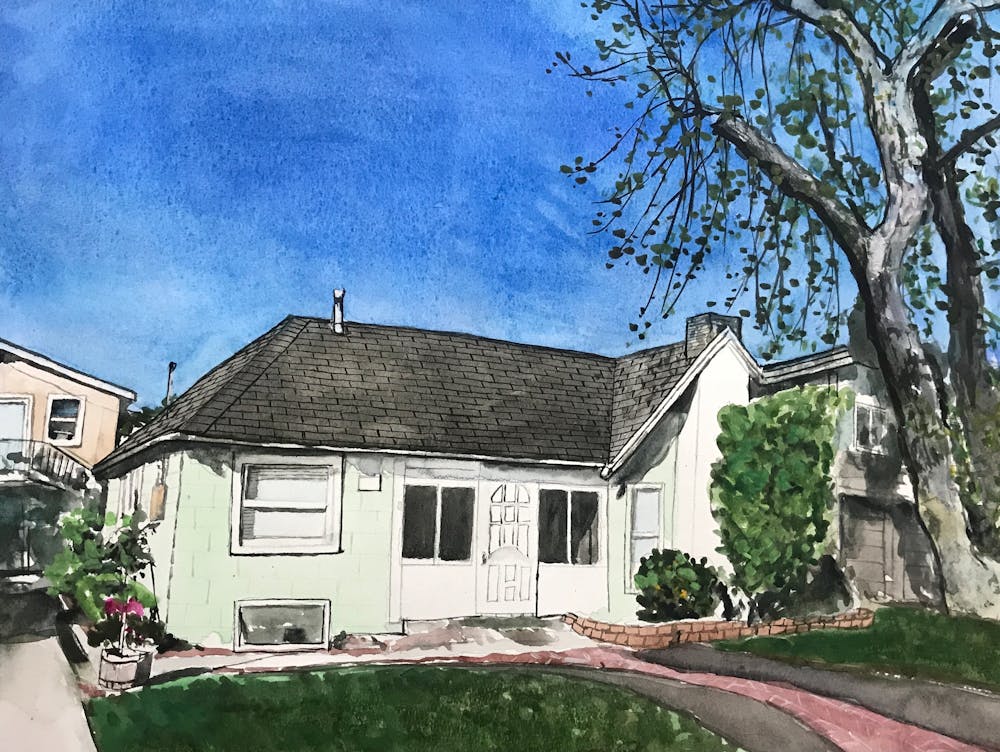 Artist-Rendered Painting