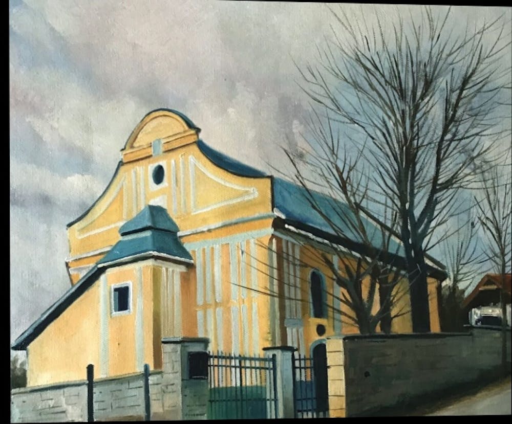 Artist-Rendered Painting