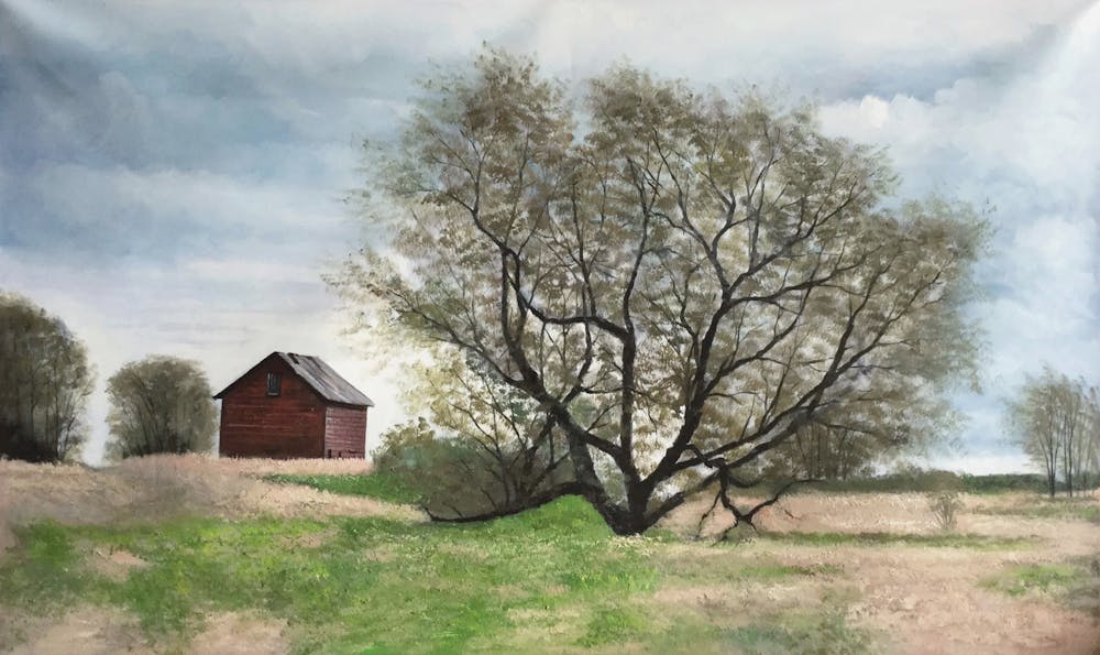 Artist-Rendered Painting