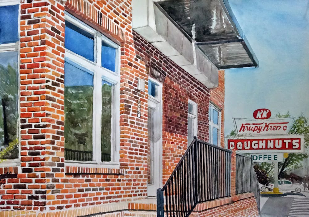 Artist-Rendered Painting