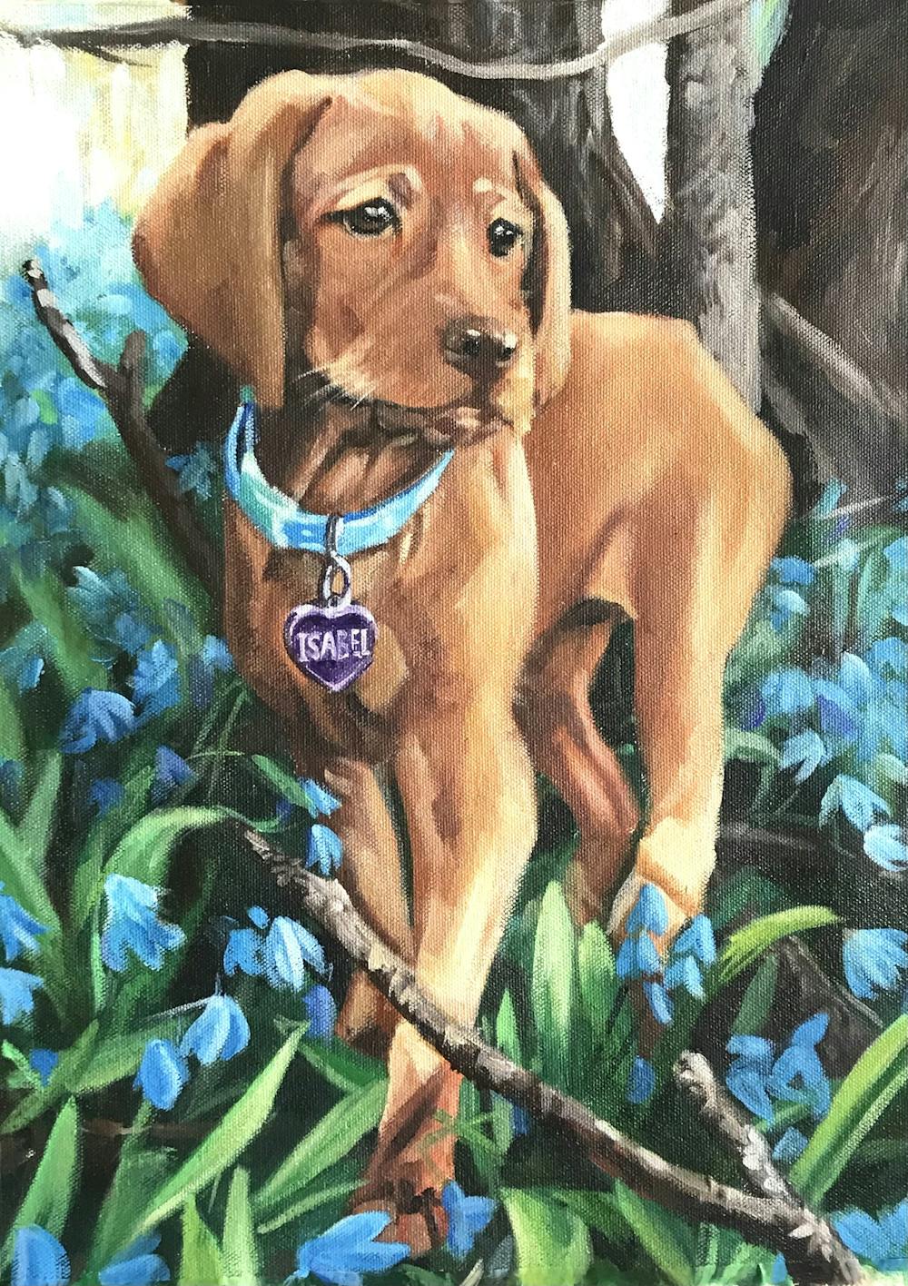 Artist-Rendered Painting