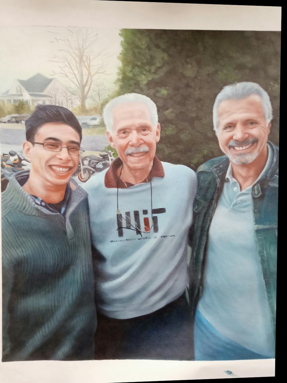 Artist-Rendered Painting