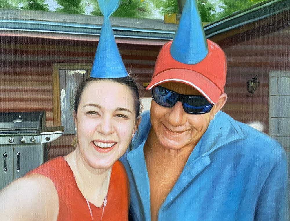 Artist-Rendered Painting