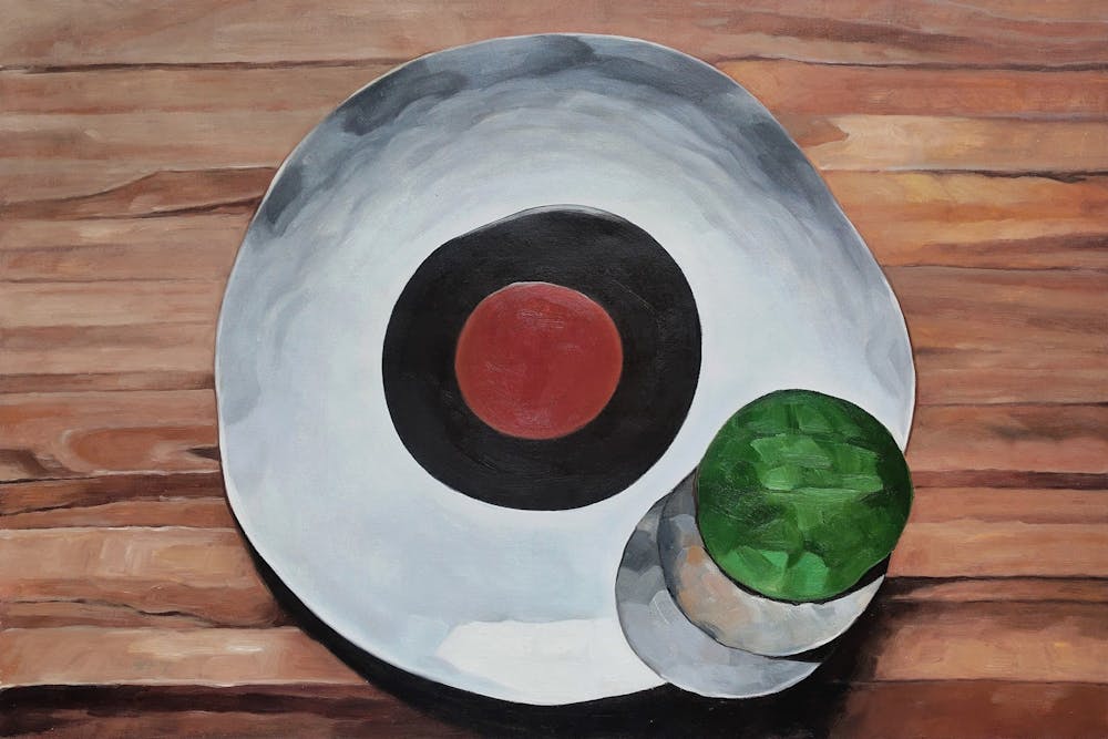 Artist-Rendered Painting