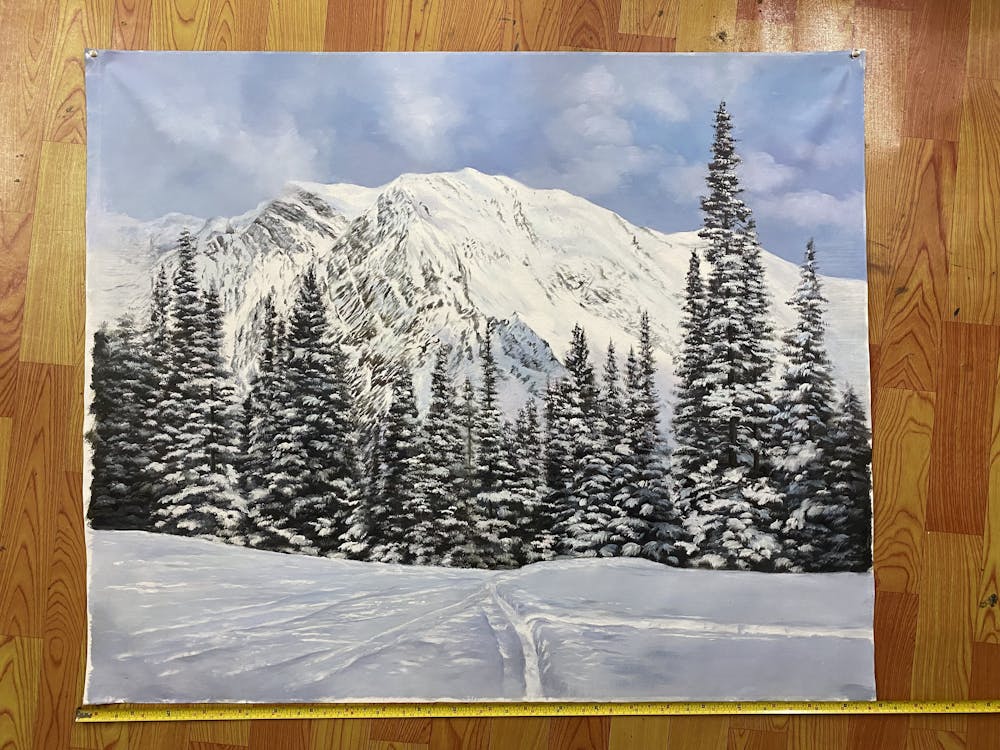 Artist-Rendered Painting