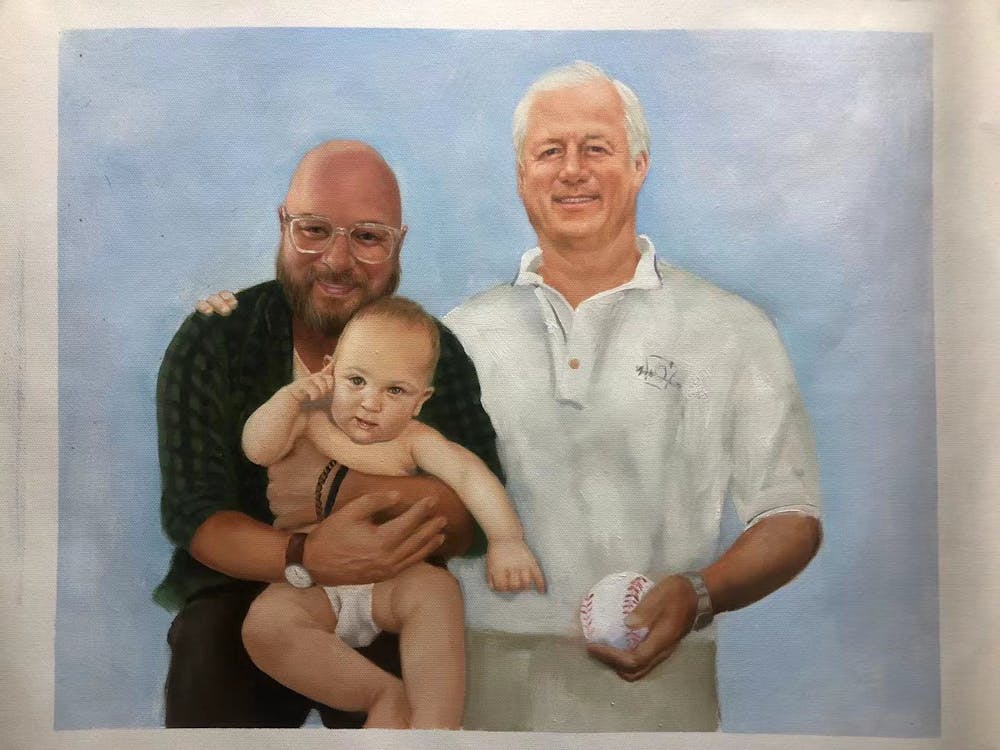 Artist-Rendered Painting