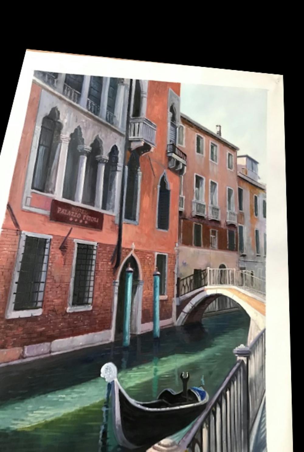 Artist-Rendered Painting