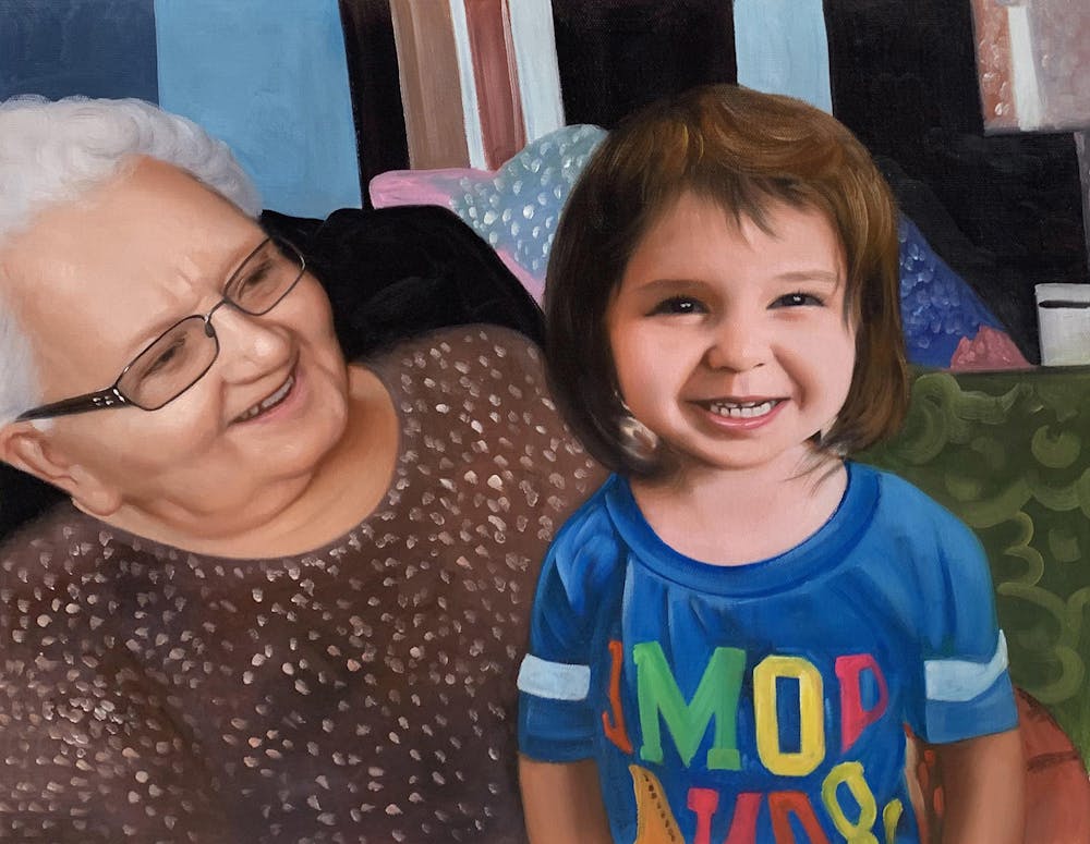 Artist-Rendered Painting