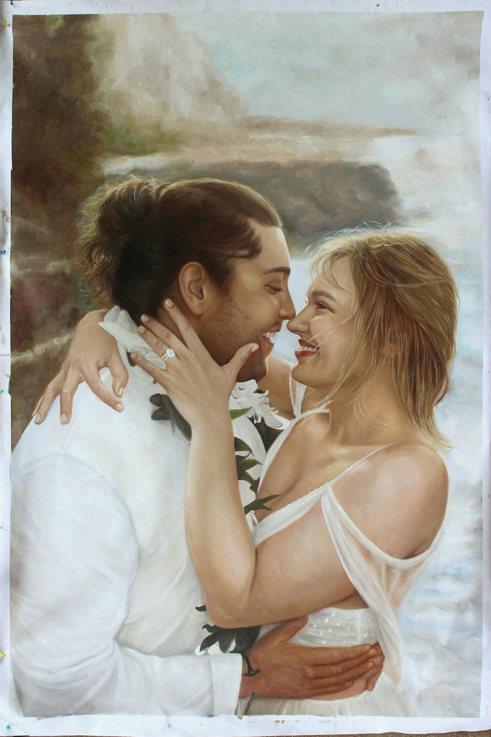 Artist-Rendered Painting